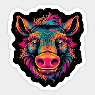 Warthog Halloween Sticker